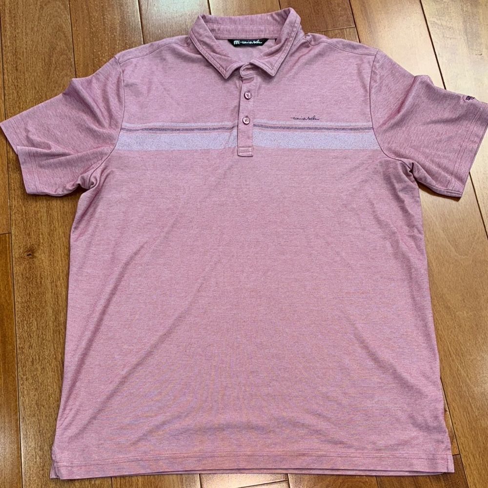 Travis Mathew Over The Water Polo Golf Prima Cotton shirt size XL